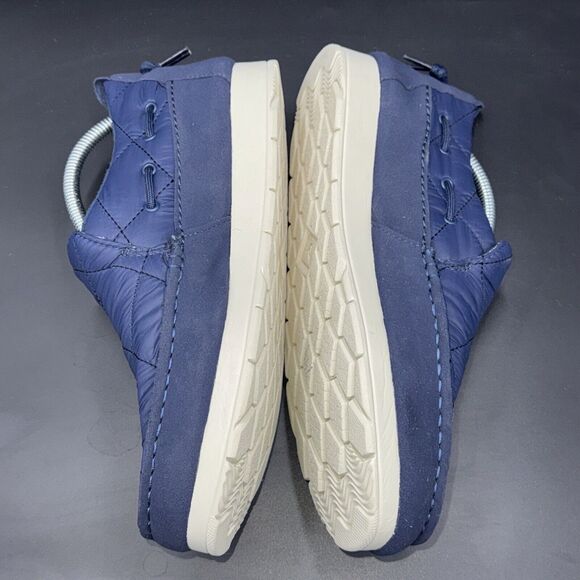 Sperry Moc-Sider Quilted Nylon Sneakers Womens size 9.5 Navy NWOB STS87047 - Picture 4 of 9